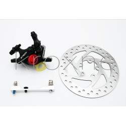 Trusă completă de frână xTech etrier neagră pentru Xiaomi M365, 1S, Pro2 sau M365 Pro ZOOM xTech - 1 Set de instalare a frânei n