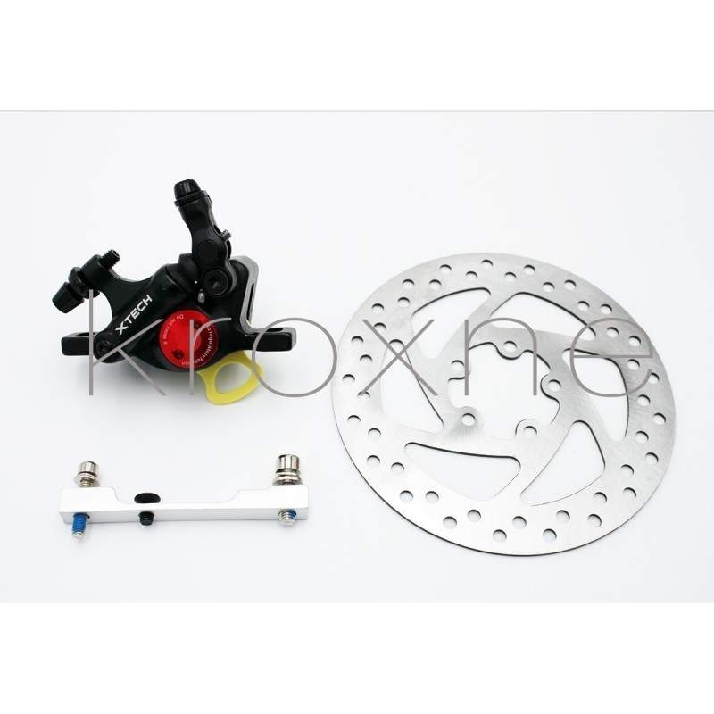 Комплект чорного гальмівного комплекту xTech для Xiaomi M365, 1S, Pro2 або M365 Pro ZOOM xTech - 1 Набір для встановлення чорних