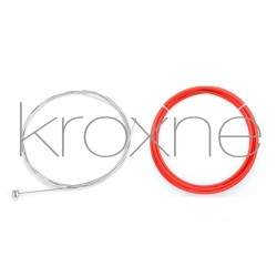 Удлиненный тормозной трос для задней подвески (внутренний трос 2,1 м / внешний рукав 2,5 м)  - 9 Тормозной трос с чехлом — удлин