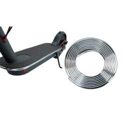 Dekorativ beskyttelsesstrimmel mod elektrisk kollision.  - 6 Beskyt chassiset og bunden af ​​din elektriske scooter ved at insta