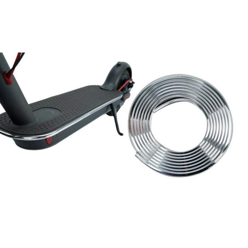 Fita protetora anticolisão decorativa para scooter elétrico.  - 6 Proteja o chassi e a base de sua scooter elétrica instalando n
