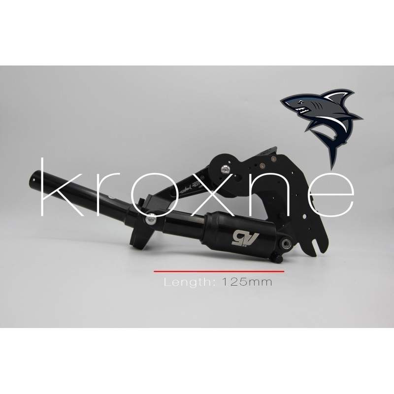 Suspensão dianteira Sharkset Wolf para Ninebot Max G30, G30D, G30P, G30LP e G30LE Sharkset - 3  