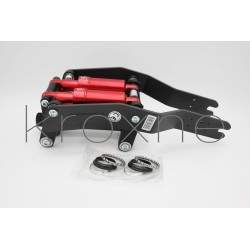 Monorim DM - двоен амортисьор - предно окачване за електрически скутери Xiaomi Monorim - 7 

Включено в пакета:
- Окачването DM0