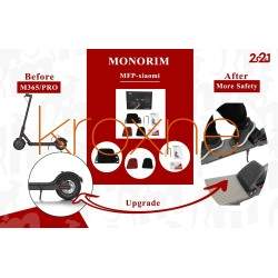 Monorim MFP (основа за крака) за Xiaomi, Ninebot Max или подобни модели. Monorim - 5 Основа за задна поставка за крачета за Xiao