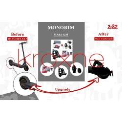 Monorim MXR1-GM galinė pakaba su valstybinio numerio laikikliu ir prailginamu sparnu, skirta Ninebot Max Monorim - 24  






Mo