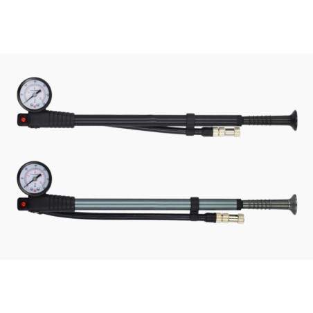 Pompa pneumatica di precisione 300PSI / 20 bar - protezione anti-perdita.  - 6 Pompa di precisione in alluminio. La pompa è este