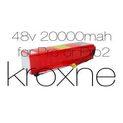 48v 20000mah internt batteri til Xiaomi Pro / Pro2 Monorim - 1 48v 20000mah internt batteri til Xiaomi Pro/Pro2
Opgrader til 48v