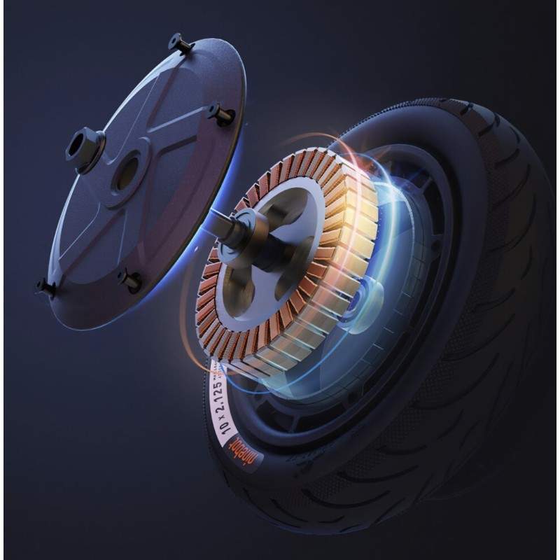 350w motor i Ninebot Fxx-serien med 10 tums slanglös fälg och däck Segway - Ninebot - 1 350w motor i Ninebot Fxx-serien med 10-t
