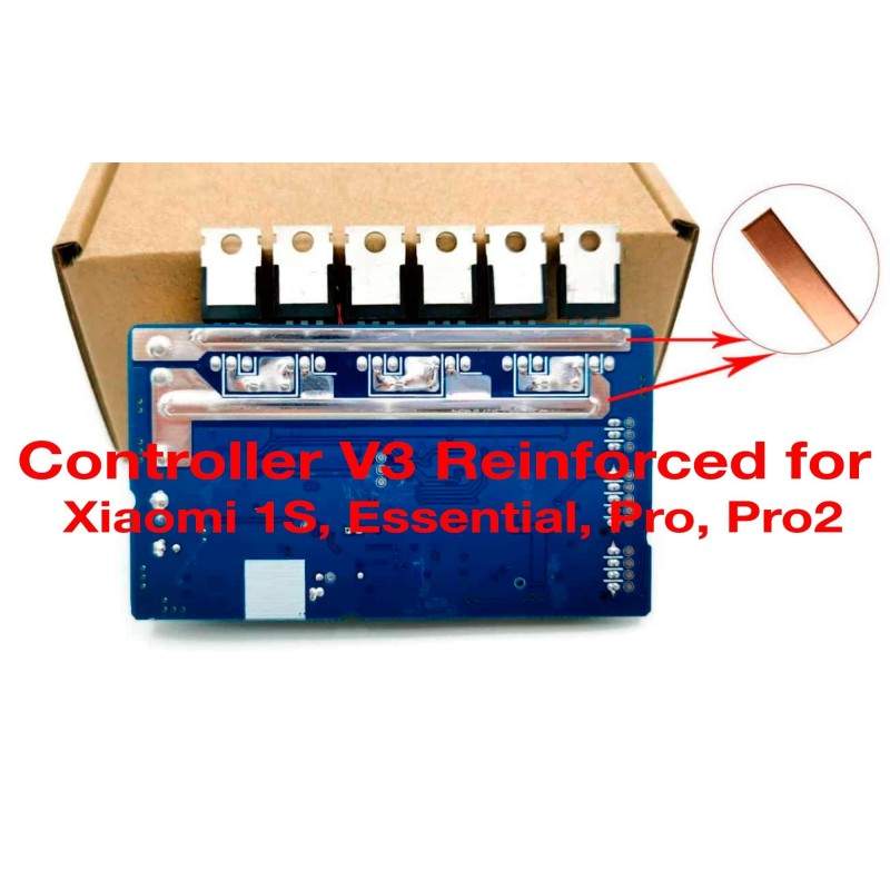 Усиленный контроллер V3 для электроскутера Xiaomi M365, 1S, Essential, Pro, Pro 2, Mi 3 Scooter, Mi 3 Lite или аналогичный KROXN