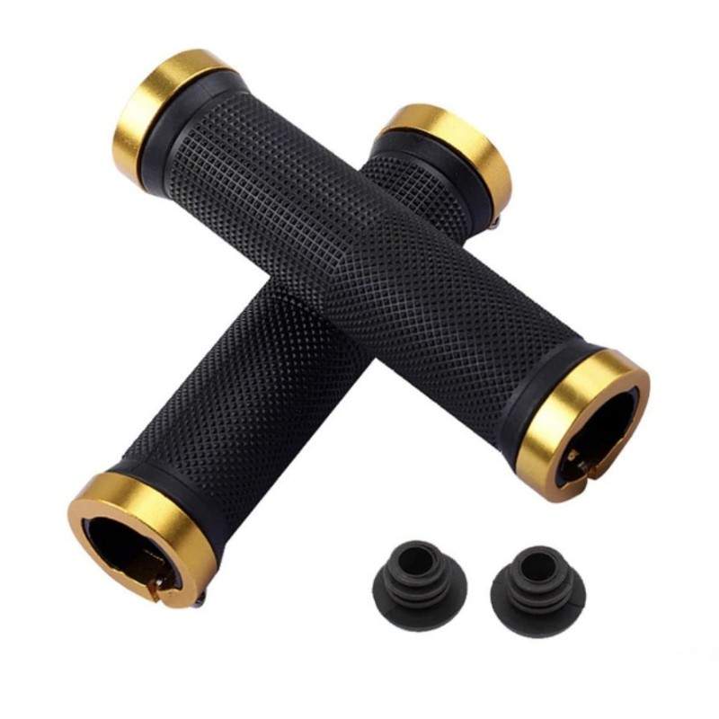 Rutschfeste Gummigriffe mit beidseitiger Verriegelung für Elektroroller  - 3 Rutschfeste Gummigriffe mit beidseitiger Verriegelu