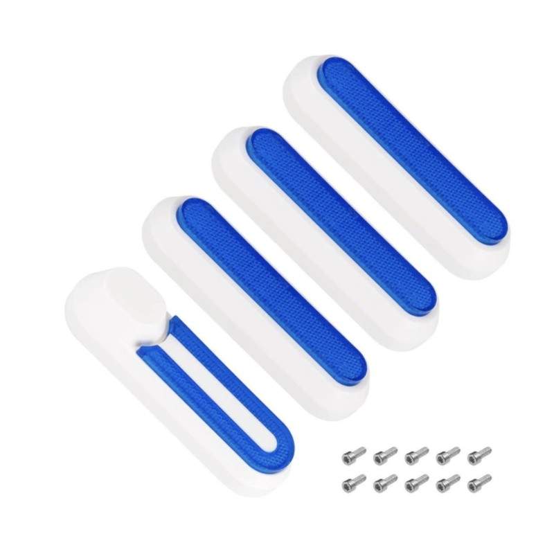 Veržlių gaubtas - priekinis ir galinis apdailos komplektas, skirtas „Xiaomi M365“, „1S“, „Pro2“ ir „M365 Pro“ Xiaomi - 9 Veržlės