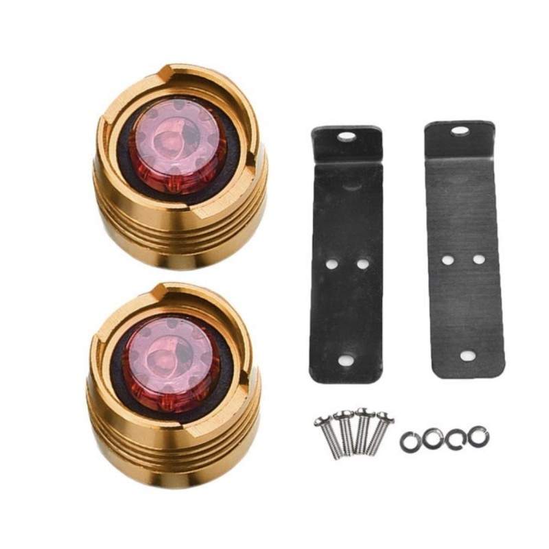 Galinių įspėjamųjų šoninių žibintų komplektas.  - 6 Galinių įspėjamųjų šoninių žibintų komplektas.
Įdėkite papildomą galinių įsp