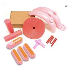 Súprava kapotáže s vlastnou farbou - blatníky plus doplnky - štandardný a veľký dizajn zadných svetiel.  - 1 Súprava kapotáže s 