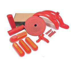 Zestaw owiewek w niestandardowym kolorze - błotniki plus dodatki - standardowe i duże tylne światła.  - 2 Zestaw owiewek w niest