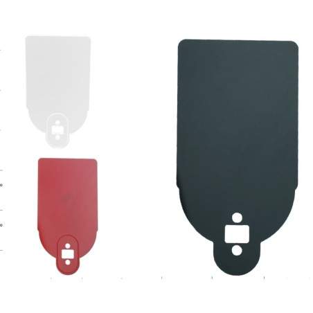 Suport pentru instalarea numărului de licență sau a unui autocolant reflectorizant  - 1 Suport pentru instalarea numărului de li