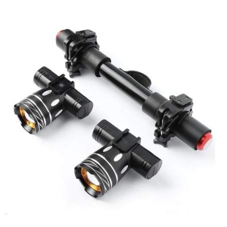 Duální LED světelná lišta pro elektrickou koloběžku Xiaomi s 1200mAh baterií  - 1 Duální LED světelná lišta pro elektrickou kolo