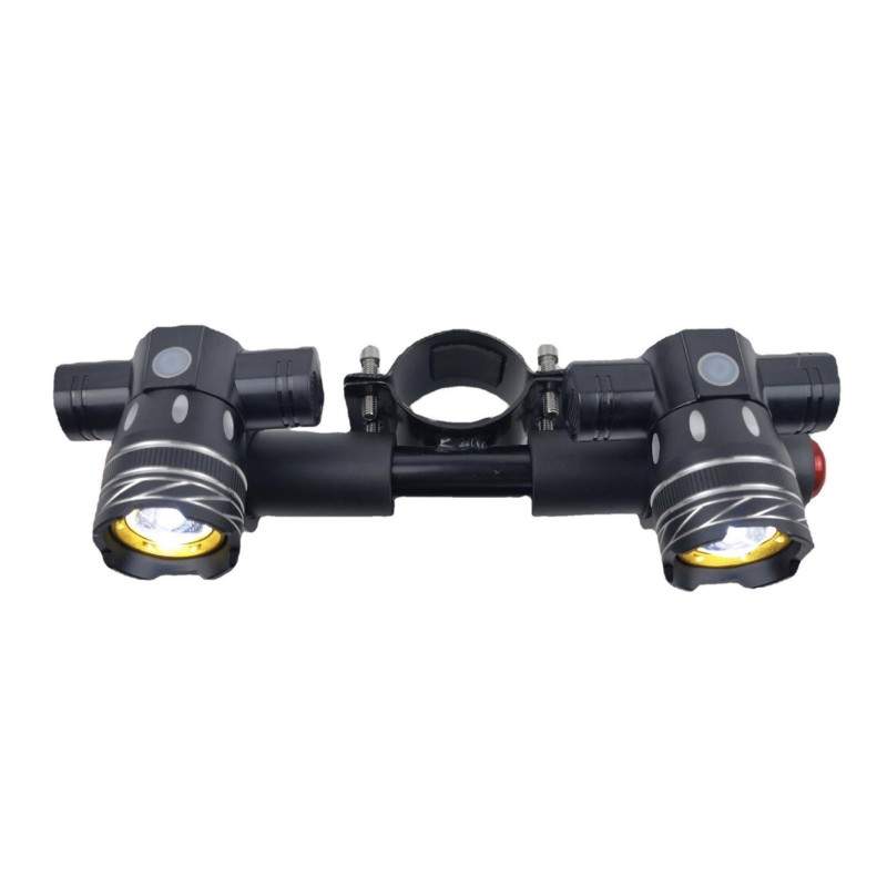 Dviguba LED lemputė skirta Xiaomi elektriniam paspirtukui su 1200 mAh baterija  - 2 Dviguba LED lemputė skirta Xiaomi elektrinia