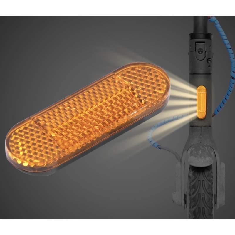 Priekinis plastikinis atspindintis plastikinis dangtelis, skirtas Xiaomi 1S, Pro 2, Mi Scooter 3 Xiaomi - 1 Priekinis plastikini