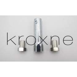 Podovzheni hayky ta podovzheni bolty dlya vstanovlennya dvyhuna z dyskovym halʹmom na zadniy pidvistsi MR1 abo DMR1 Monorim - 3 