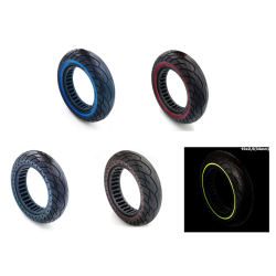 Pneu Wagon plein 10 x 2,5 pouces (roue pleine très légère pour jantes 34mm)  - 7 
Installez des pneus pleins de 10" x 2,5" - plu