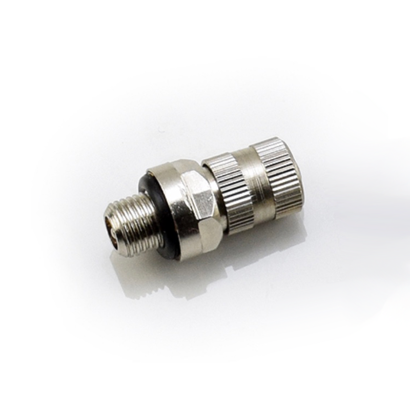 Vzduchový ventil z nerezové oceli s O-kroužkem pro rázy stlačeného vzduchu. KROXNE - 1 
Nerezový ventil pro vzduchové pružiny.
U