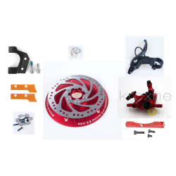 Kit de frein à disque arrière Monorim MD-MXR1 Pro pour moteur 350w/500w sur scooter Ninebot Max G30 ou similaire Monorim - 1 
In