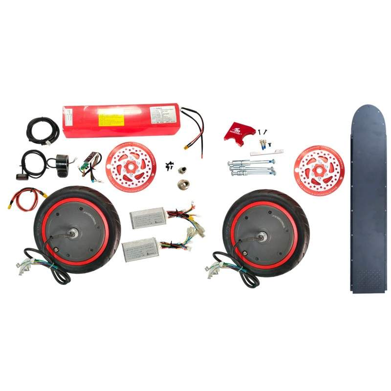 Monorim Dual32 Ultra (obsahuje dva 350w motory) Monorim - 1 Baterie 36V 14400mAh s 30Ah BMS
Obsahuje dva nominální 350w motory, 