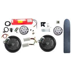 Monorim Dual32 Ultra+ MR1 (s dvumya dvigatelyami po 350 Vt) Monorim - 2 Akkumulyator 36 V 14400 mAch s BMS 30 Ach
On vklyuchayet