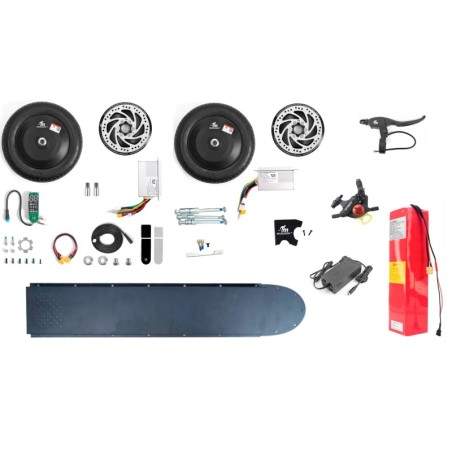 Monorim Dual52 Pro Ultra (inclui dois motores de 500w) Monorim - 1 
Inclui uma bateria de 14400mah com 60ah BMS
Carregador de ba