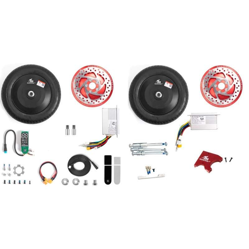 Monorim Dual52 Pro Ultra (vključuje dva 500 W motorja) Monorim - 4 
Vključuje 14400mah baterijo s 60ah BMS
Polnilec baterij 48v 