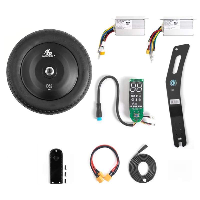 Monorim Dual52 Max (vključuje 500 W motor) Monorim - 1 
Vključuje motor z nominalno močjo 500 W, z dodajanjem te moči motorju Mo