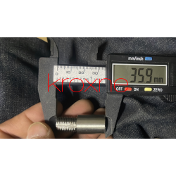 Conectores extensivos para instalar o motor com freio a disco Monorim - 3 Parafusos vazados com rosca (fêmea-macho) para estende