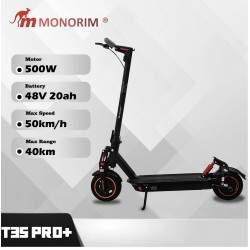 Vysoce výkonný elektrický skútr Monorim T3SPRO + 48v - motor 500W - baterie 14,4ah Monorim - 1 Vysoce výkonný elektrický skútr M