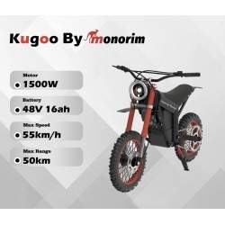 Moto elettrica Monorim Argon con motore da 1500 W e batteria da 16 Ah Monorim - 1 Moto elettrica Monorim Argon con motore da 150