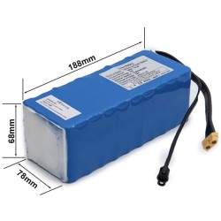 Batteria esterna aggiuntiva 36v 12800mah per scooter elettrico o bicicletta elettrica  - 2 Batteria esterna aggiuntiva 36v 12800