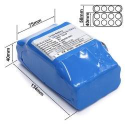 Externe extra batterij 36v 6400mah voor elektrische scooter of elektrische fiets  - 2 Externe extra batterij 36v 6400mah voor el