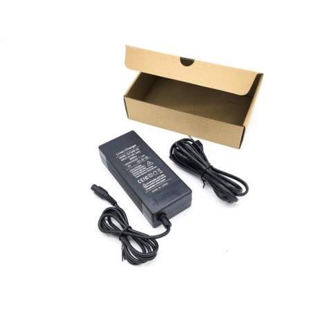 Oplader voor scooter of elektrische fiets 42V 2A - 36v - GX12 connector  - 1 Oplader voor scooter of elektrische fiets 42V 2A - 