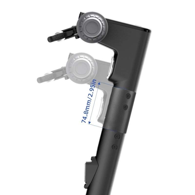 Extensor para aumentar altura del manillar en el Ninebot Max G30, G2,  G65 o similar. Segway - Ninebot - 1 Extensor para aumenta