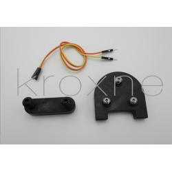 Adaptador/riser de guarda-lamas Xiaomi M365, 1S, Pro2 e M365 Pro para pneus de 10 polegadas KROXNE - 3 Adaptador/riser de guarda