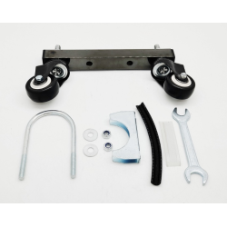 Metallstütze mit verschiebbaren Rädern für Xiaomi-Elektroroller, Segway F/D-Serie, Ninebot Max-Serie oder ähnliches  - 4 Metalls