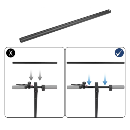 Ghidon extins de 52 cm pentru scutere electrice Xiaomi, Ninebot sau similare.  - 2 Ghidon extins de 52 cm pentru scutere electri