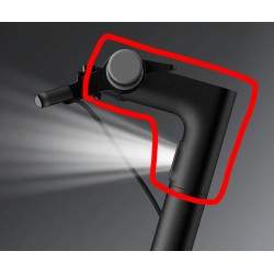 Base de ecrã ou suporte de guiador para scooter elétrica Xiaomi Scooter 4 Ultra Xiaomi - 5 Base de ecrã ou suporte de guiador pa