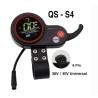 QS-S4 6 tűs kijelző (36V-60V) Kaboo, Zero 9, Zero 8X, Zero10, Zero10X és hasonlókhoz  - 1 QS-S4 6 tűs kijelző (36V-60V) Kaboo, Z