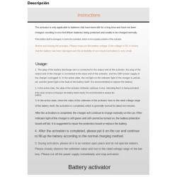 Verktyg för reparation, balansering och återaktivering av litiumbatterier KROXNE - 6 Verktyg för reparation, balansering och åte