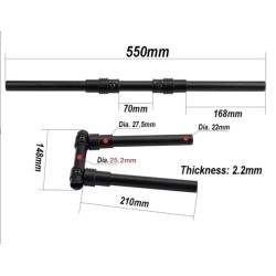 90 fokban összecsukható alumínium kormány  - 17 90 fokban összecsukható alumínium kormány
Könnyen összecsukható kormány 90 fokos