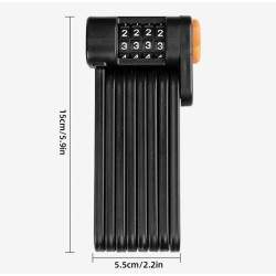 Vorhängeschloss mit Diebstahlschutz-Klappmechanismus aus hochwertigem Material KROXNE - 4  