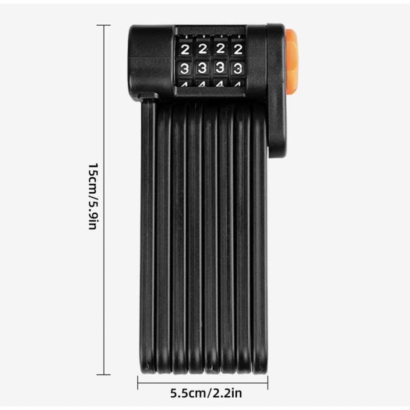 Vorhängeschloss mit Diebstahlschutz-Klappmechanismus aus hochwertigem Material KROXNE - 4  