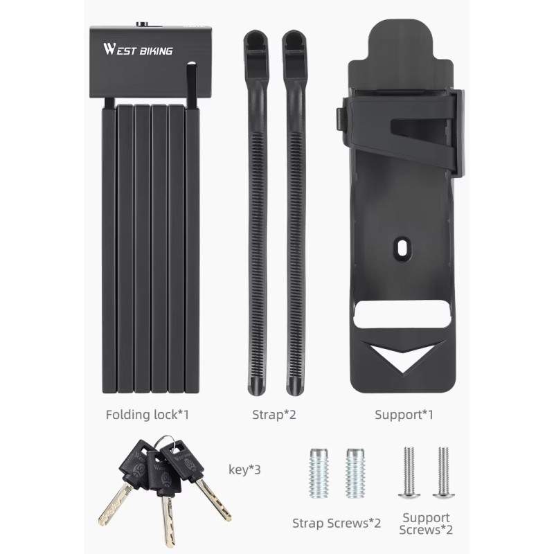 Vorhängeschloss mit Diebstahlschutz-Klappmechanismus aus hochwertigem Material KROXNE - 9  