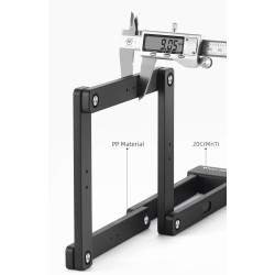 Vorhängeschloss mit Diebstahlschutz-Klappmechanismus aus hochwertigem Material KROXNE - 10  