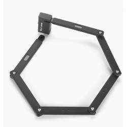 Vorhängeschloss mit Diebstahlschutz-Klappmechanismus aus hochwertigem Material KROXNE - 11  